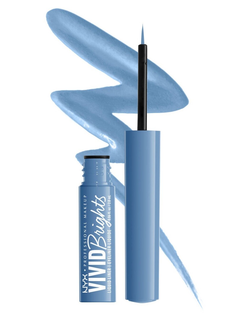 NYX Vivid Brights Liquid Eyeliner — Powder Blue